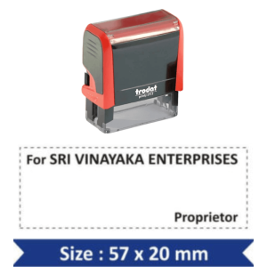 Self Inking Stamp MS16