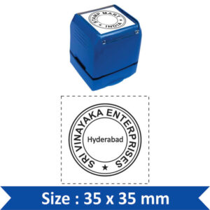 Trodat Flashy Round Stamp 06