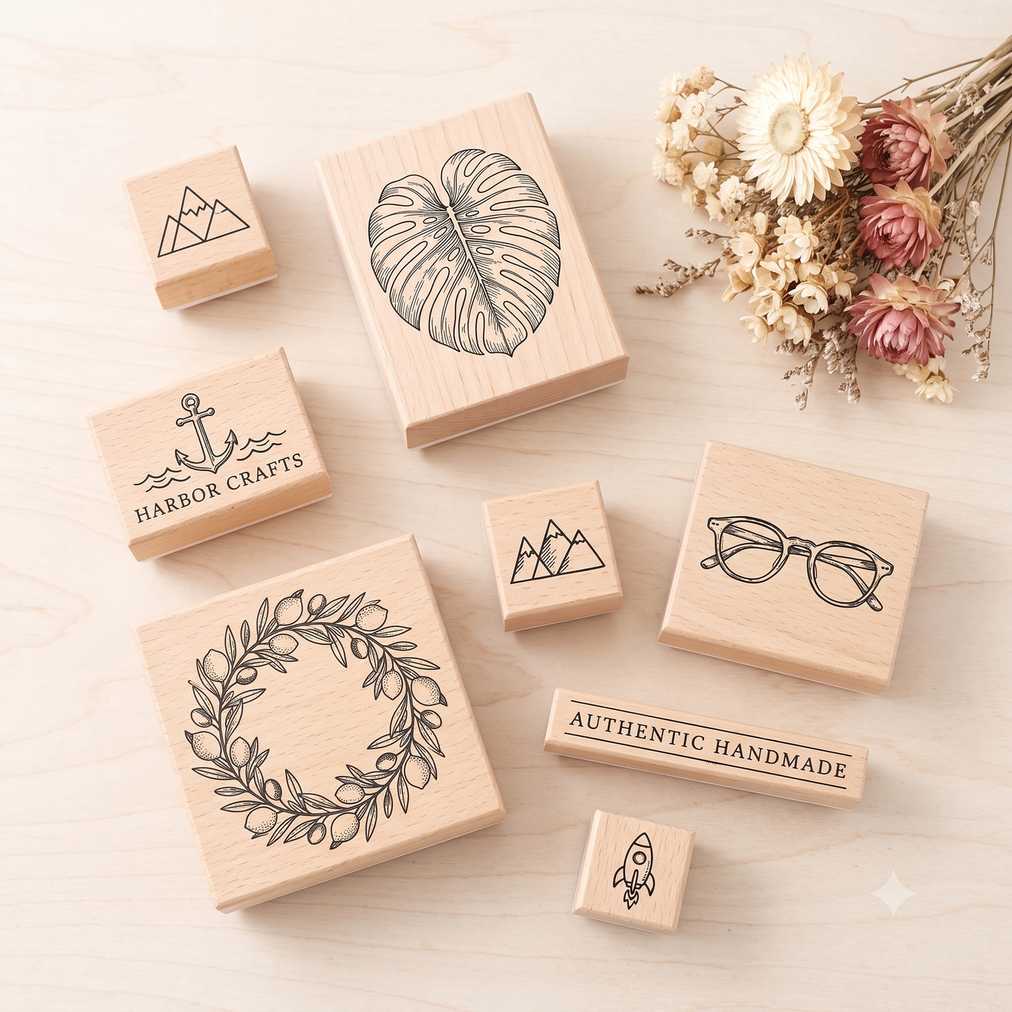 Elegant Butterfly Collection Stamp