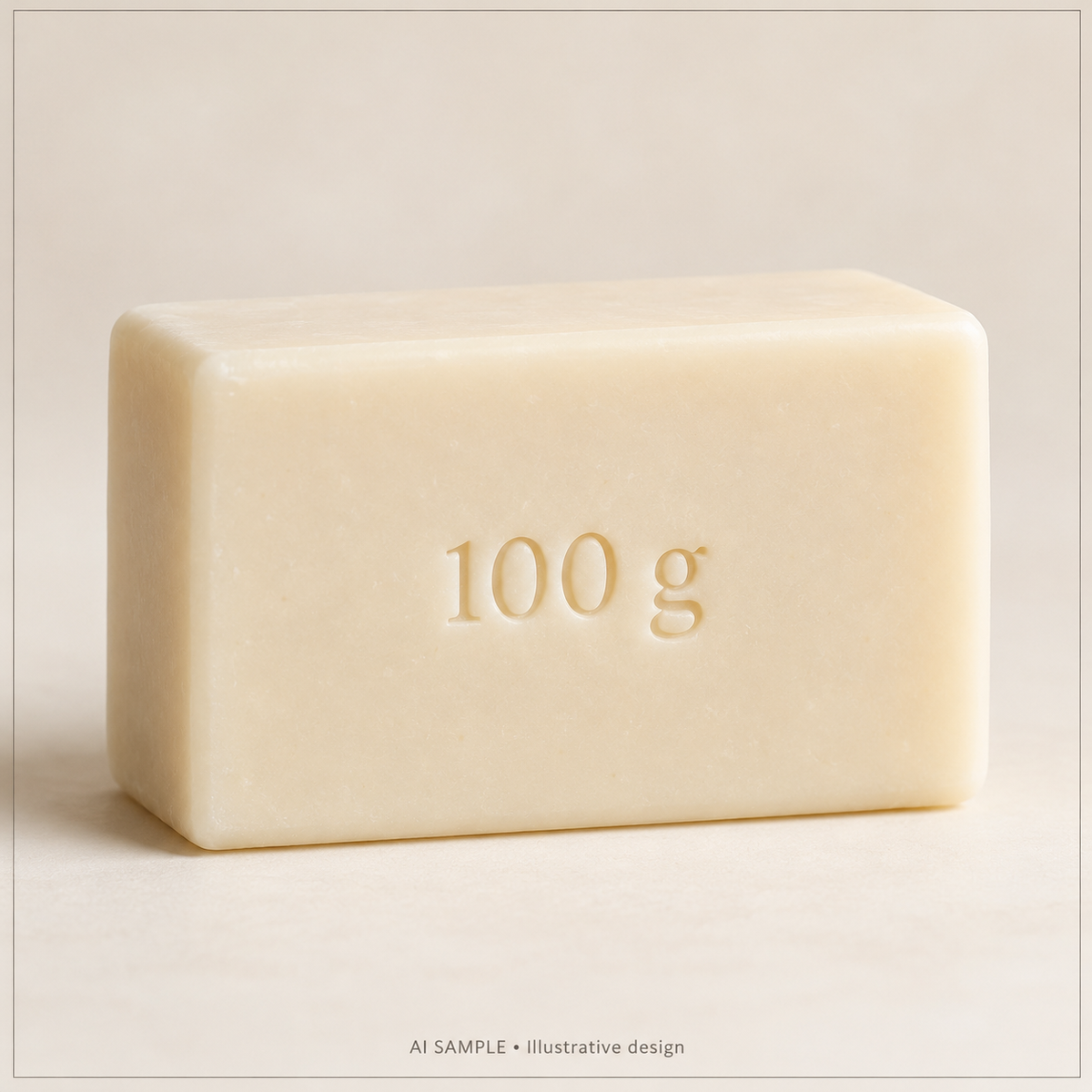 AI SAMPLE: Original illustrative concept for Bar Weight Text Stamp. Not an actual product photograph. Design, proportions and colors require merchant approval. Props are not included.