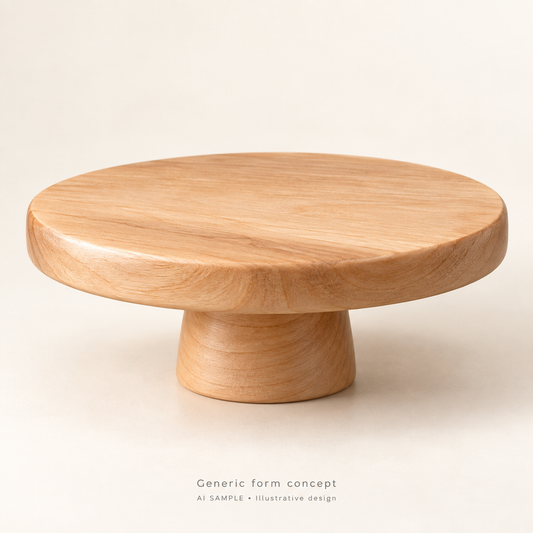 AI SAMPLE: Original illustrative concept for Clay Marking Support Stand. Not an actual product photograph. Design, proportions and colors require merchant approval. Props are not included.
