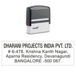 Self Inking Address Stamps