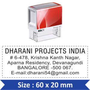 Colop Address Self Inking Stamp 02