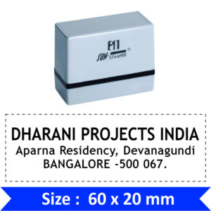 Sun Address Stamp MS01