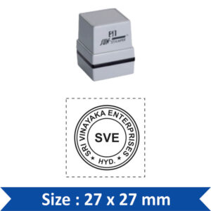 Sun Round Stamp / Custom Round / Seal Stamp MS01