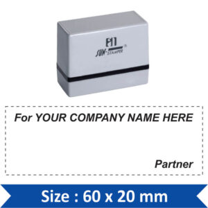 Sun Partner Stamp / For Stamp / Custom Stamp MS