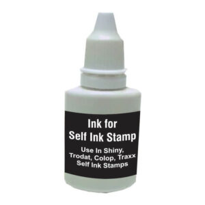 Black-Refill Ink For Self Ink Stamp