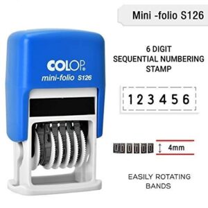 Number Stamp Self Inking